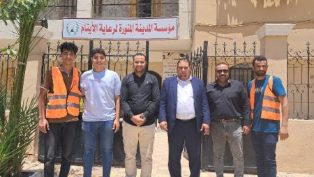 رواد المحافظات الحدودية ينظم فعالية بعنوان يوم في حب الخير لزيارة دار الأيتام بالشرقية