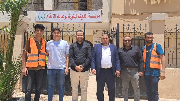 رواد المحافظات الحدودية ينظم فعالية بعنوان يوم في حب الخير لزيارة دار الأيتام بالشرقية