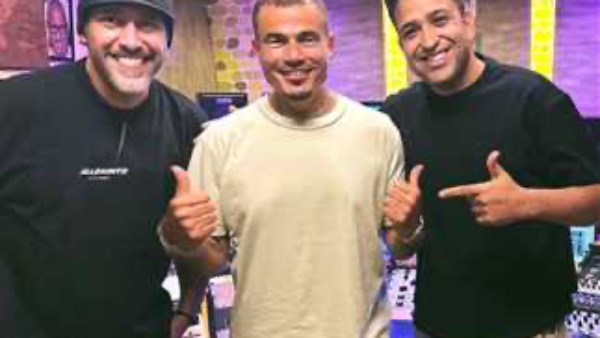 تامر حسين ينشر كواليس أغنية «ابتدينا» مع عمرو دياب وعمرو مصطفى