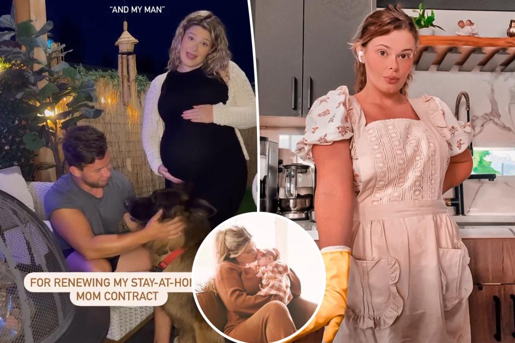 زوجة تجارة فخورة تصر على النظر جميلة