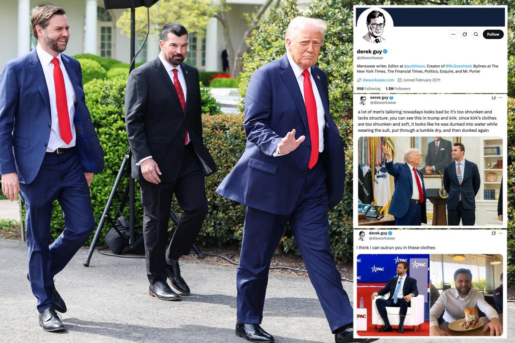 يعترف مؤثر الأزياء المتصدر الذي يسخر بانتظام ترامب ، ويعترف ملابس فانس بأنه فينا بشكل غير قانوني ، يستجيب وزارة الأمن الوطني