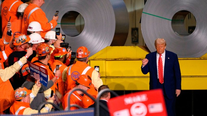 صانعي الصفقات الخوف من ترامب قد وضع سابقة مع “حصة ذهبية” في الولايات المتحدة الصلب