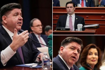 حاكم ولاية إلينوي بريتزكر قد تم إرجاعه على تغريدة من قبل حث الجمهور على استخدام “حمام الجنس الآخر اليوم” احتجاجًا على ترامب ترامب