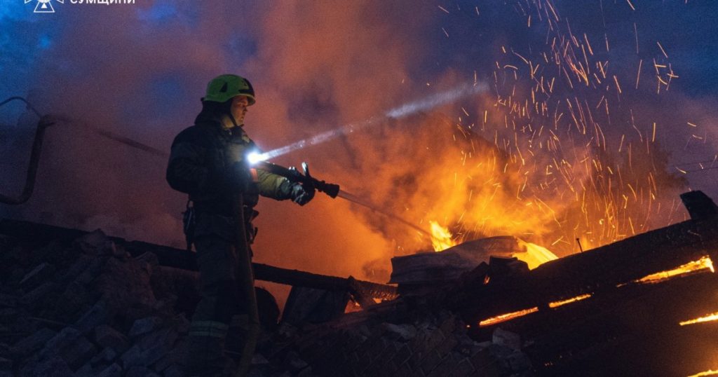 مسيّرات أوكرانية تهاجم روسيا وتتسبب في حريق مصنع للكيماويات