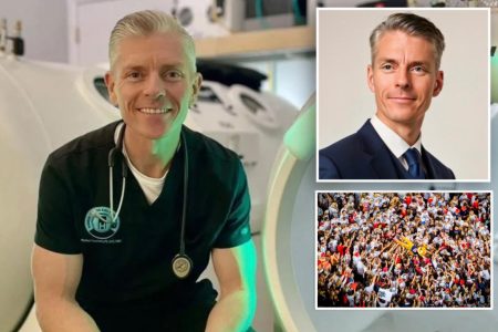 أحرق المعالج الفيزيائي على قيد الحياة داخل غرفة الأكسجين عالياً في ممارسته في أريزونا