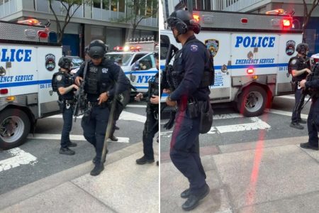 تم الإبلاغ عن مطلق النار النشط في Park Ave Skyscraper Housing Blackstone ، مقر اتحاد كرة القدم الأميركي: مصادر