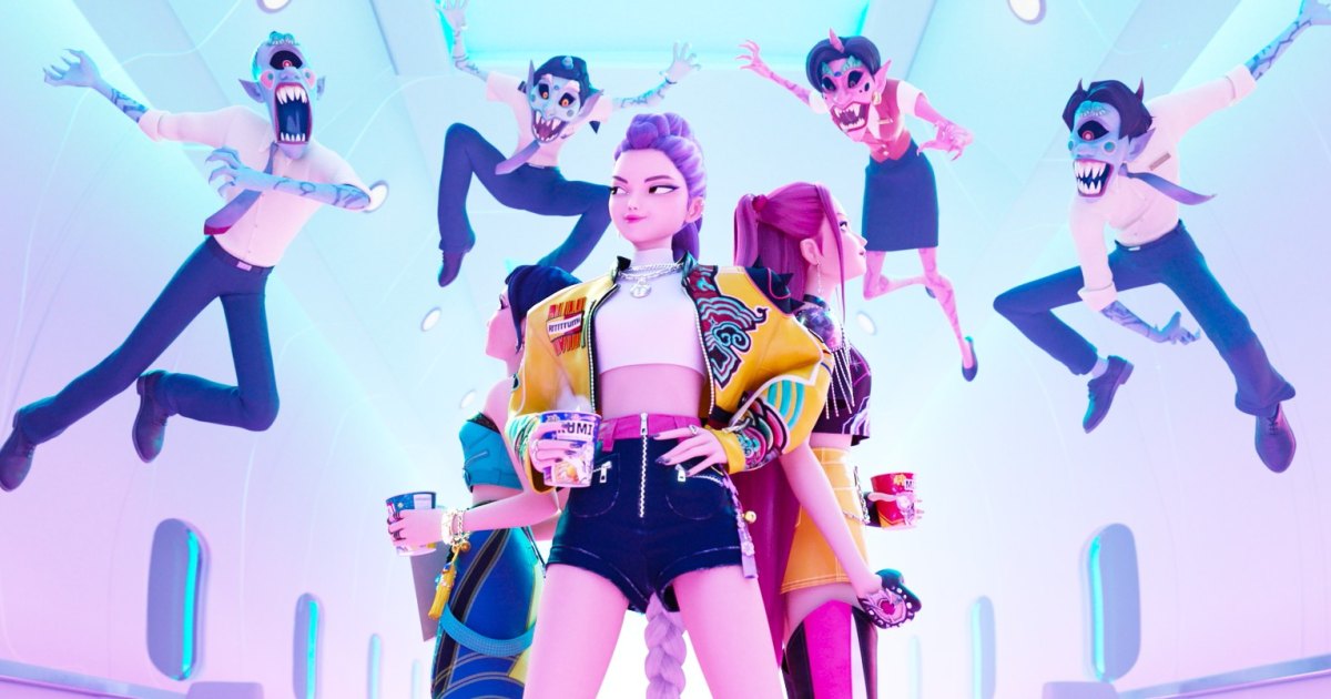 طاقم الصيادين شيطان KPOP