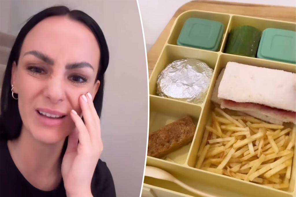 أمي تزيل ابنه من المدرسة لليوم التالي لحظره من تناول وجبة خفيفة مشتركة