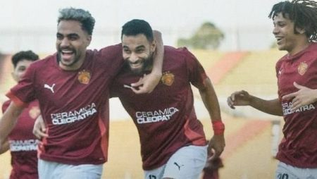 تعادل سلبي يحسم الشوط الأول بين سيراميكا كليوباترا ومودرن سبورت