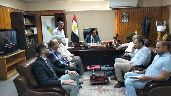 وكيل صحة سوهاج يستقبل نقيب الصيادلة ووفد النقابة لدعوته للمشاركة في فعاليات اليوم العالمي للصيادلة