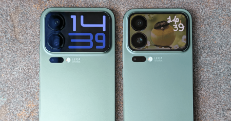 الهاتف الجديد من Xiaomi One-Ups apple من Apple مع شاشة ثانية