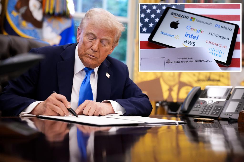 غرفة التجارة تقاضي ترامب بسبب رسوم تأشيرة H-1B البالغة 100 ألف دولار
