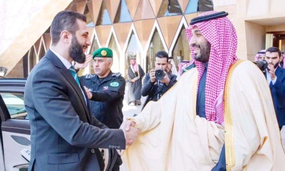 تعزيز التعاون الاقتصادي بين ولي العهد والرئيس السوري