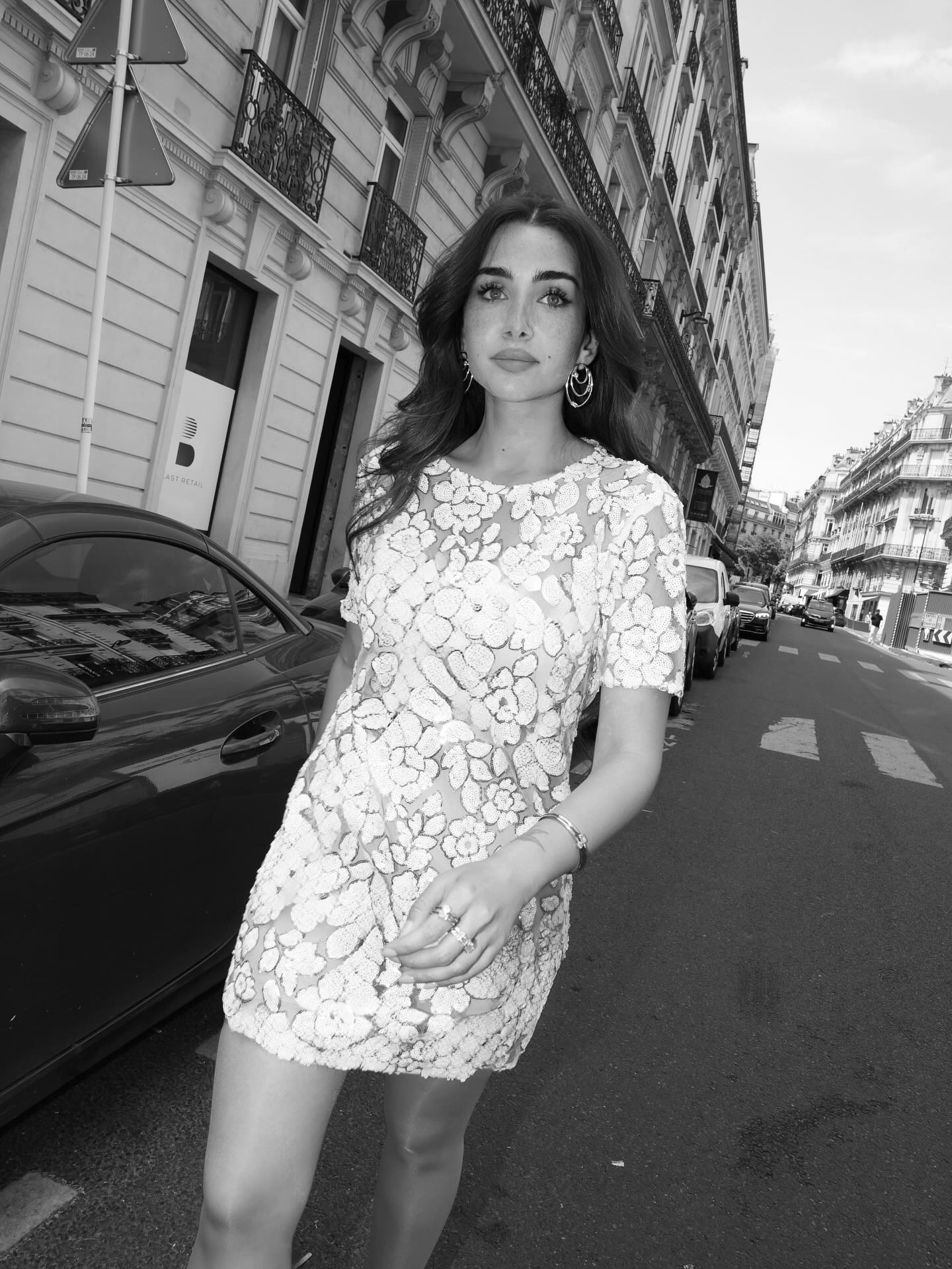 May be a black-and-white image of 1 person
