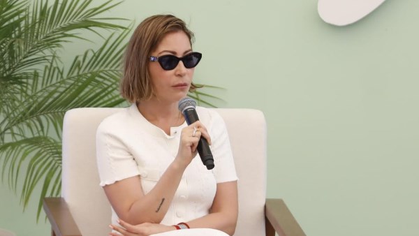 لقطات خاصة من ندوة تكريم منة شلبي في مهرجان الجونة