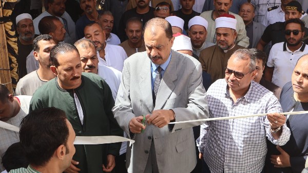محافظ سوهاج يفتتح مسجد سيدي أبو الهوى بطهطا احتفالًا بنصر أكتوبر