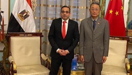 قنصل فلسطين بالإسكندرية يزور القنصلية الصينية لتعزيز التعاون
