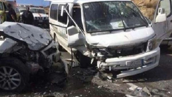 مصرع 3 أشخاص وإصابة 4 في تصادم سيارة على الطريق الحر شبرا بنها