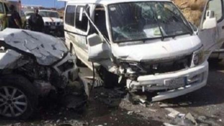 صحة القليوبية: خروج جميع مصابى حادث انقلاب سيارة بطالبات في كفر شكر