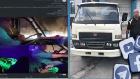 بيشد نفسين أثناء القيادة.. سائق يحوّل سيارته إلى مقهى وشيشة في الإسكندرية | شاهد