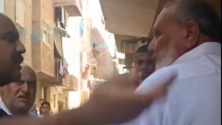 ضربة بالقلم ..القبض على المتهم بصفع مسن في السويس