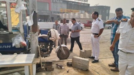 حملات لفتح الطرق وإزالة المظاهر العشوائية بمنطقة بيت الوطن بالقاهرة الجديدة