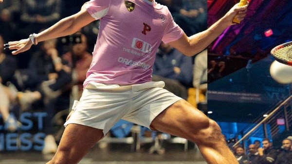 يوسف إبراهيم بطل وادى دجلة يتأهل إلى نهائي بطولة HKFC للإسكواش