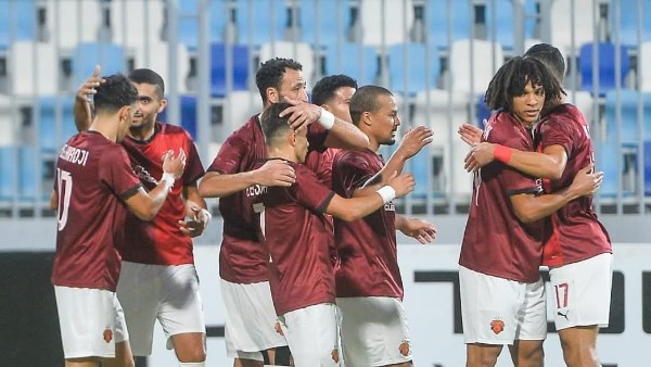 مروان عثمان يتعادل لـ سيراميكا كليوباترا بهدف رائع أمام الأهلي في السوبر