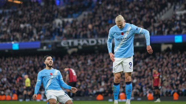 مانشستر سيتي يتقدم بثنائية على ليفربول في الشوط الأول بالبريميرليج