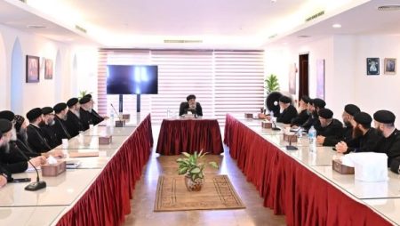 البابا تواضروس يفتتح مؤتمر كهنة «الأرشيديوسس» | صور