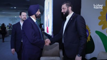 الشرع يلتقي برئيس البنك الدولي على هامش كوب 30 في البرازيل