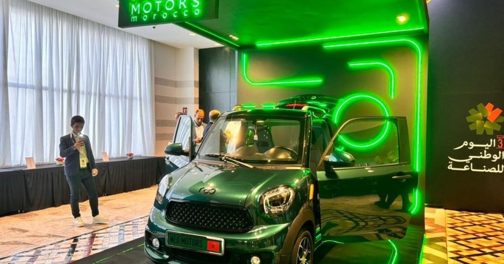 “نيو موتورز” تكشف النقاب عن أول سيارة كهربائية مغربية