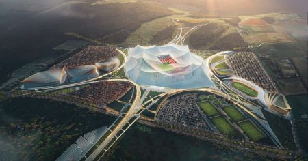 شركة تبني أكبر ملعب في العالم بالمغرب تخطط لطرح عام أولي