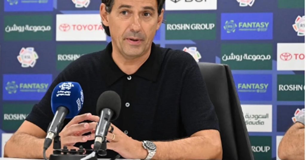 إنزاغي بعد الفوز على الشرطة العراقي برباعية نظيفة: سعيد بأداء اللاعبين.. ونستعد لمباراة السبت القادم