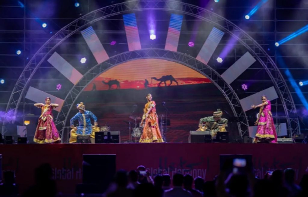 الرياض تواصل تسليط الضوء على الثقافة الهندية في ثاني أيام مبادرة “انسجام عالمي 2”