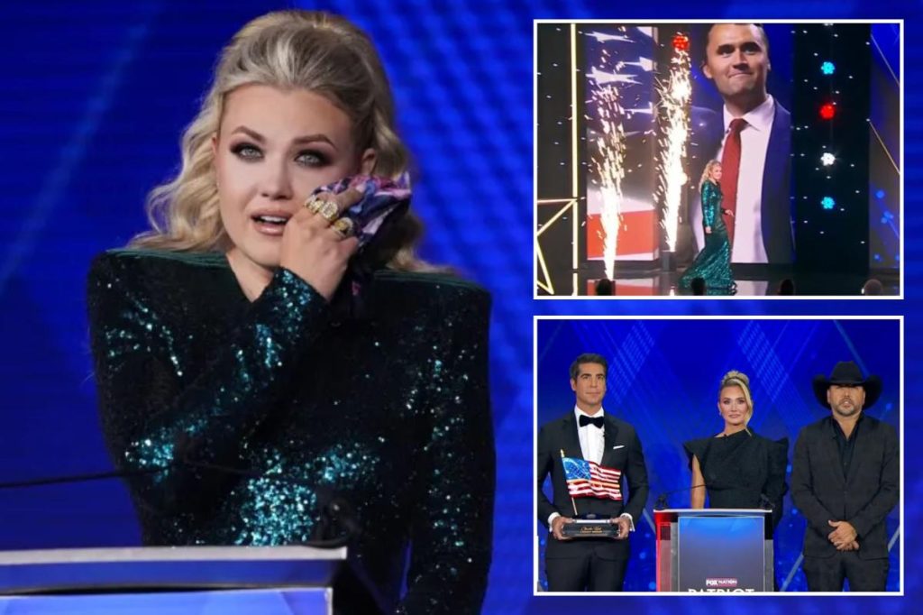 إريكا كيرك تحصل على التكريم الافتتاحي لـ “Charlie Kirk Legacy” في حفل توزيع جوائز Fox Nation's Patriot Awards