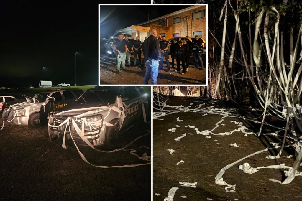 قسم شرطة ألاباما هيفلين ينتقم من طلاب المدارس الثانوية الذين غطوا المقر الرئيسي بورق التواليت