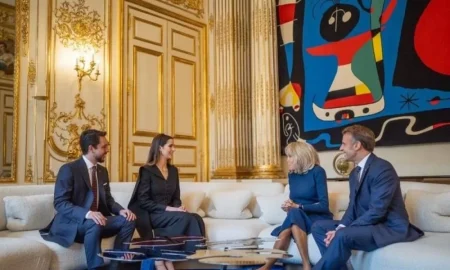 الأميرة رجوى تتألق في زيارة ملكية لباريس