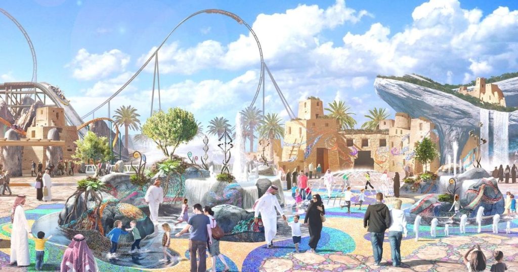 “Six Flags” القدية باكورة مشاريع الترفيه العملاقة في السعودية