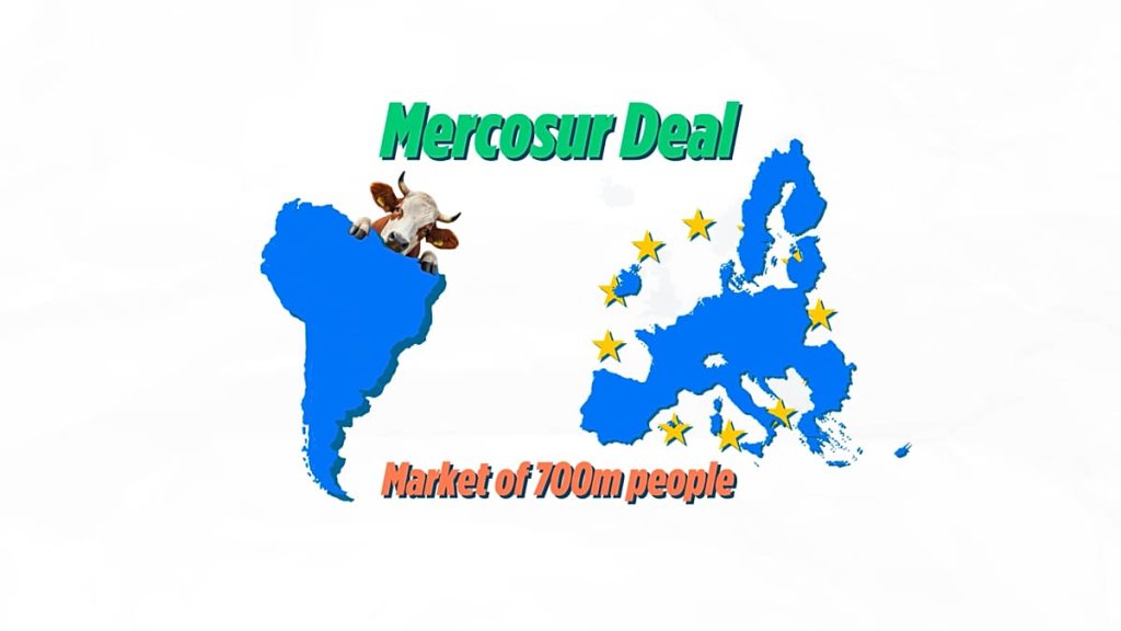 مشاهدة: هل يعرقل المزارعون الفرنسيون اتفاقية (ميركوسور)؟