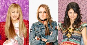 نجوم ديزني على مر السنين: مايلي سايروس، ليندسي لوهان، سيلينا غوميز وغيرهم.