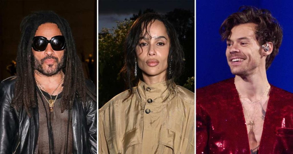 ليني كرافيتز يرى أن ابنته زوي وهاري ستايلز ثنائي مناسب، وعلاقتهما تتقدم.