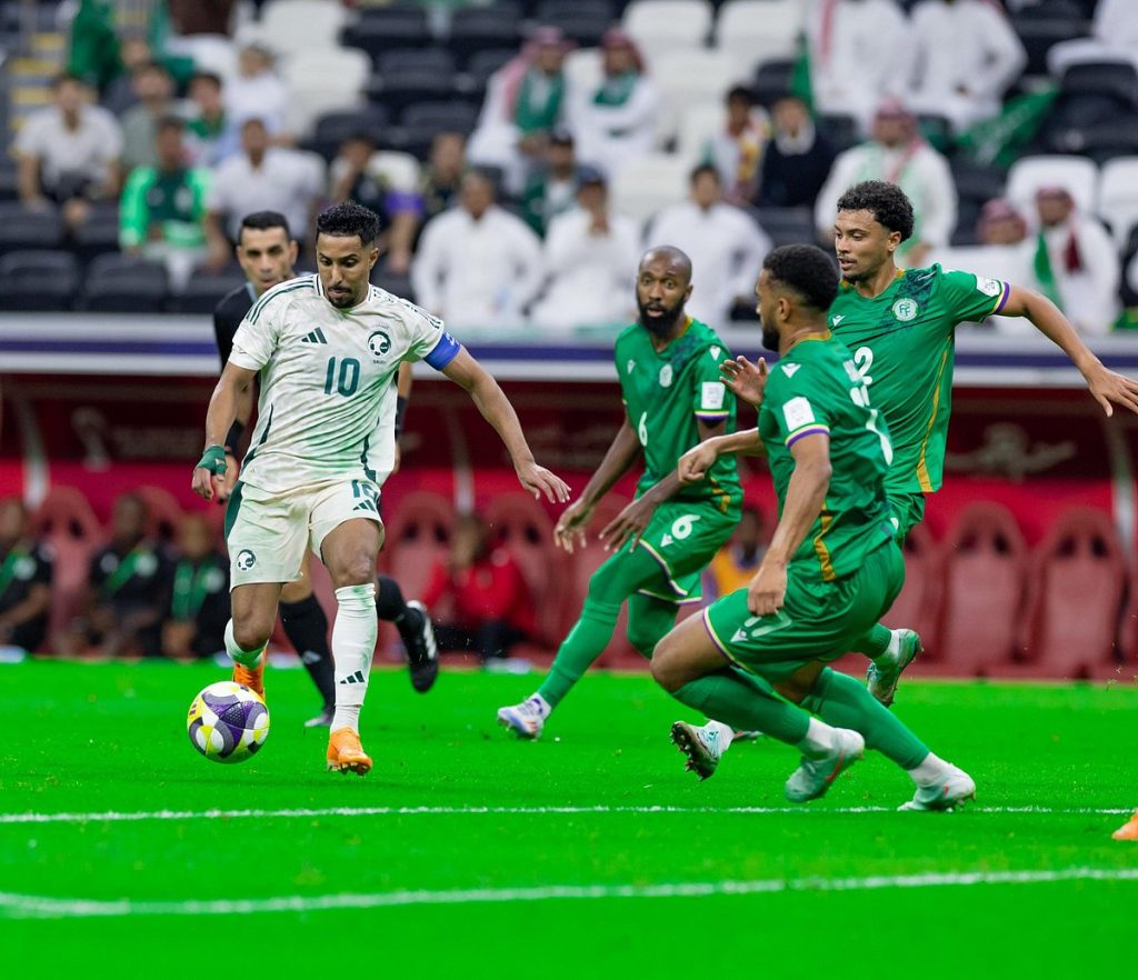 كأس العرب 2025: المنتخب السعودي يتقدم على جزر القمر بالشوط الأول