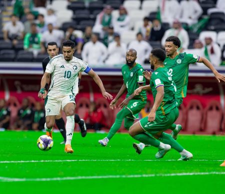 كأس العرب 2025: المنتخب السعودي يتقدم على جزر القمر بالشوط الأول