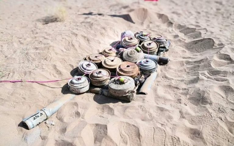 «مسام» ينزع 1.033 لغمًا من الأراضي اليمنية خلال أسبوع