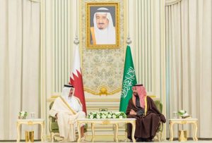 بيان مشترك في ختام زيارة أمير قطر للمملكة: تطوير الشراكة الدفاعية بين البلدين