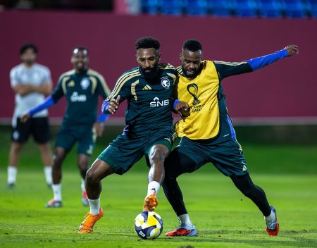 المنتخب السعودي يستأنف تدريباته استعدادًا لنصف نهائي كأس العرب 2025
