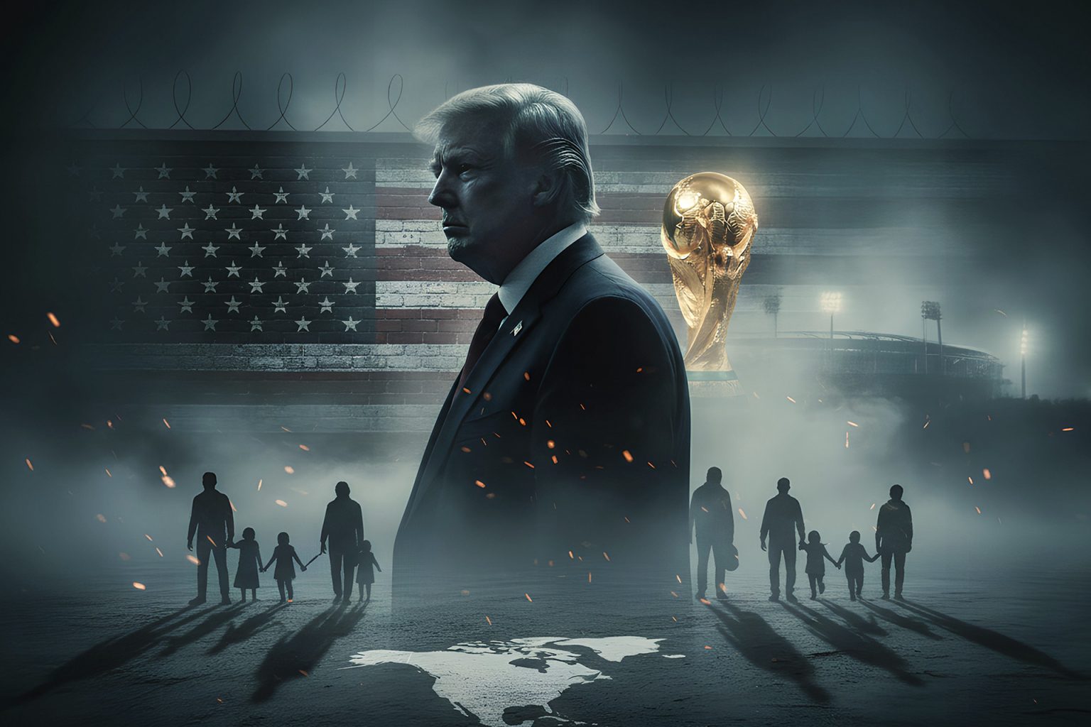 ترامب والهجرة والتأشيرات.. عناوين قلق قبل مونديال 2026