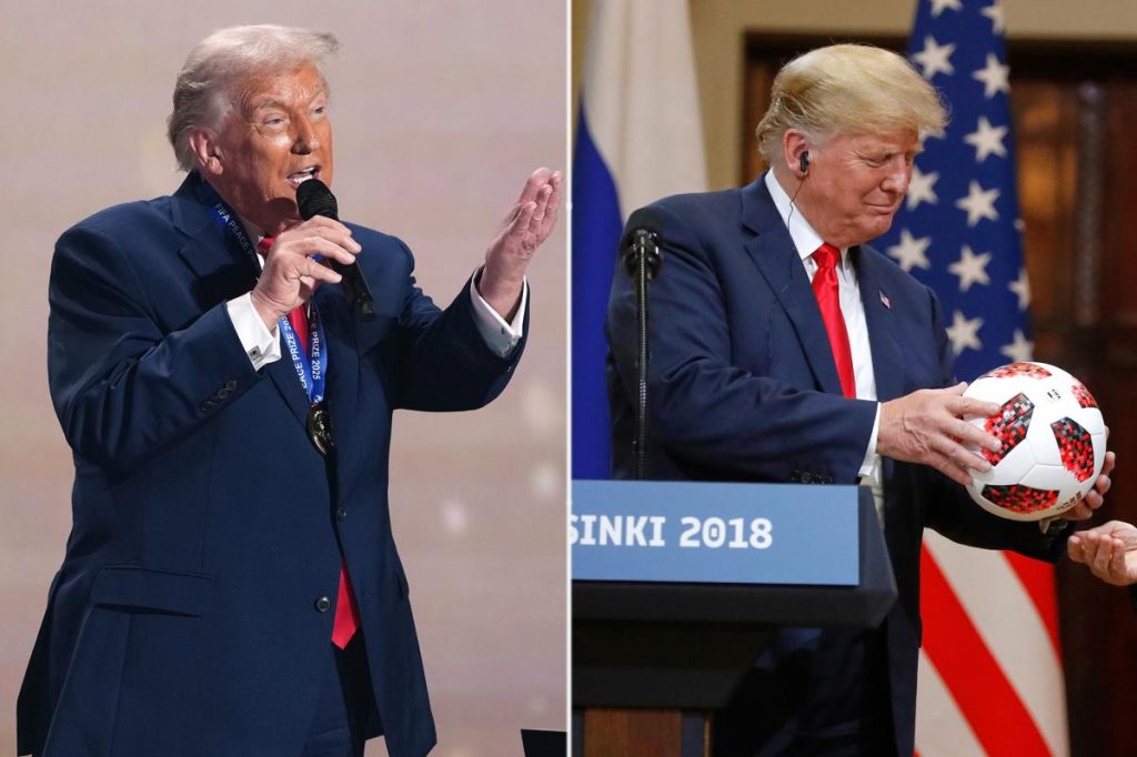يقول الرئيس ترامب إن كرة القدم يجب أن تُسمى “فوتبول” في الولايات المتحدة.