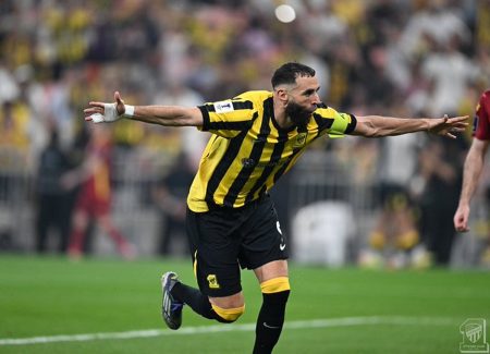 بنزيما يقود الاتحاد للفوز على ناساف الأوزبكي في دوري أبطال آسيا للنخبة
